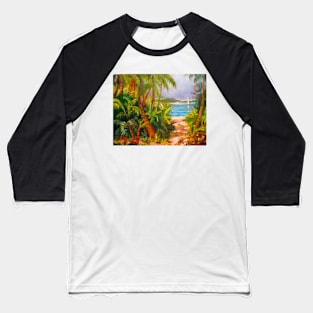 PATH TO THE BEACH Baseball T-Shirt